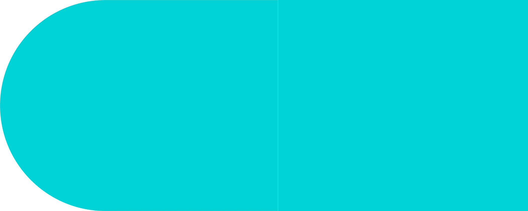 A blue background with two lines of color.